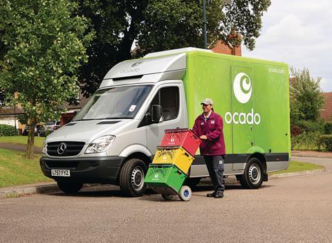 Fresh groceries from Ocado