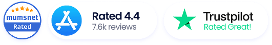 Mumsnet Rated, App Store rating and ITV's This Morning trust marks