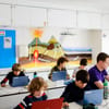 Children using laptops at Blueshift Coding Camp
