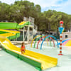 Children’s splash pool at Eurocamp
