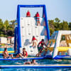 Eurocamp inflatable water park fun