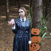 Halloween character at Frightwater Valley