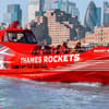 Thames Rockets boat tour in London