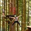 Zip World forest ropes challenge