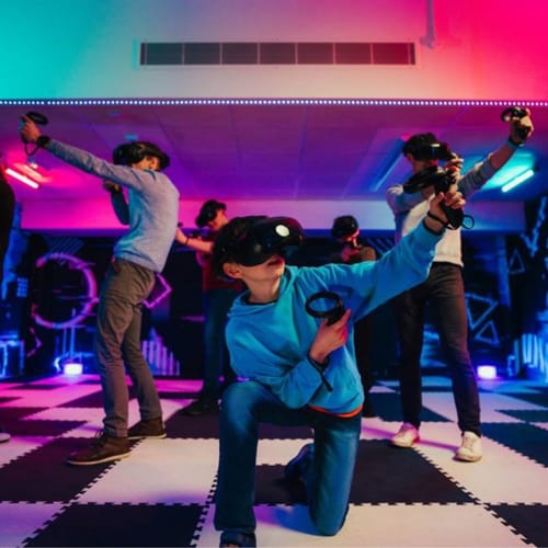 Family VR gaming at Active Reality