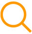orange search icon
