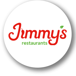 jimmys restaurants badge logo