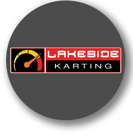 lakeside karting logo badge