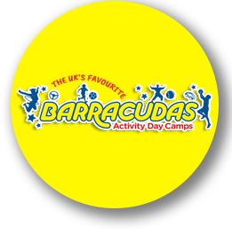 barracudas activity camps badge logo