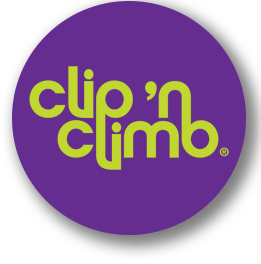 clip n climb badge logo