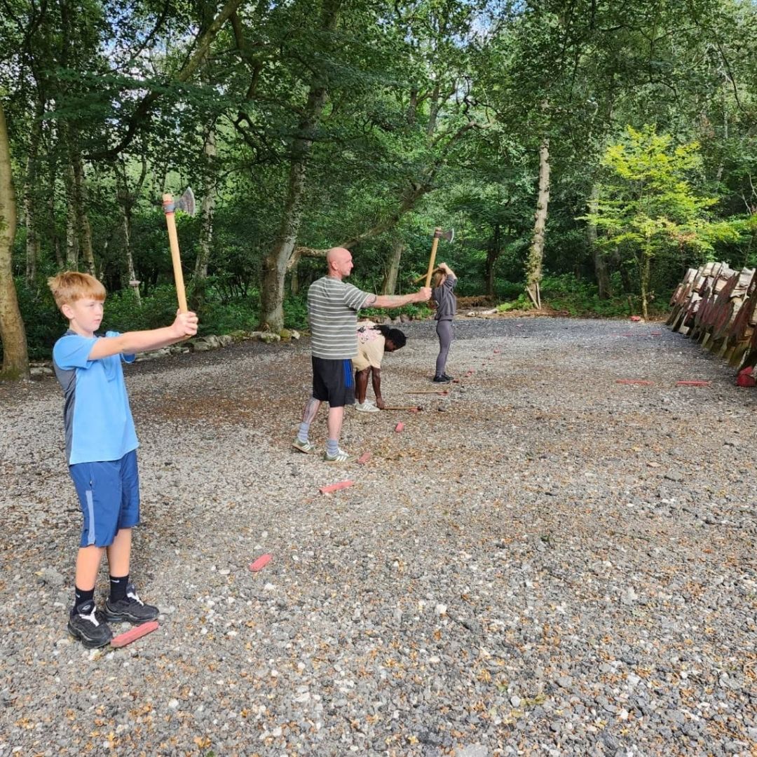 Archery range at Adventure Now Manchester
