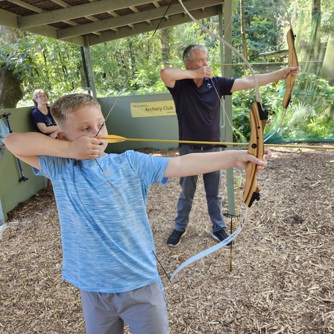 Instructor-led archery at Adventure Now Manchester
