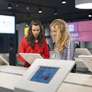 Customers Shopping In Store at Argos