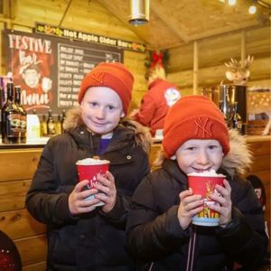 Festive family treats at Christmas at Marwell