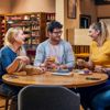 Coffee and Cake with Friends at Costa Coffee