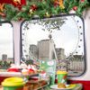 London sightseeing with Grinchmas afternoon tea