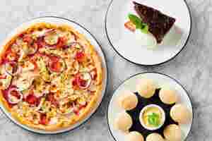 PizzaExpress Family Meal with Pizza and Dough Balls