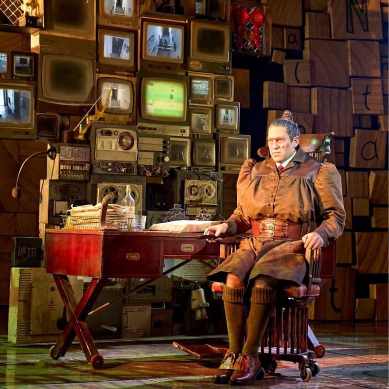 Miss Trunchbull in Matilda The Musical