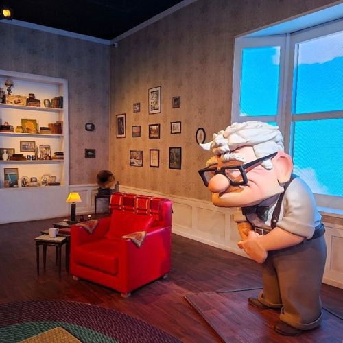 Up house at Mundo Pixar Experience London