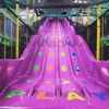 Indoor play slides at PLAY@ Lower Drayton Farm