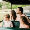 Family safari ride at Port Lympne Reserve