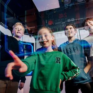 Family fun at Riverside Activity Zone