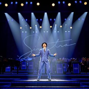 Frank Sinatra tribute scene in Sinatra The Musical
