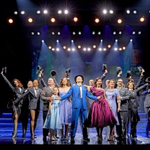 Sinatra The Musical cast on stage