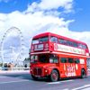 London sightseeing bus tour with Halloween theme