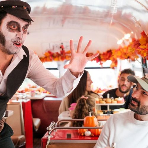 Spooky Halloween Afternoon Tea Bus Tour