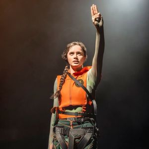 Katniss Everdeen in The Hunger Games stage show
