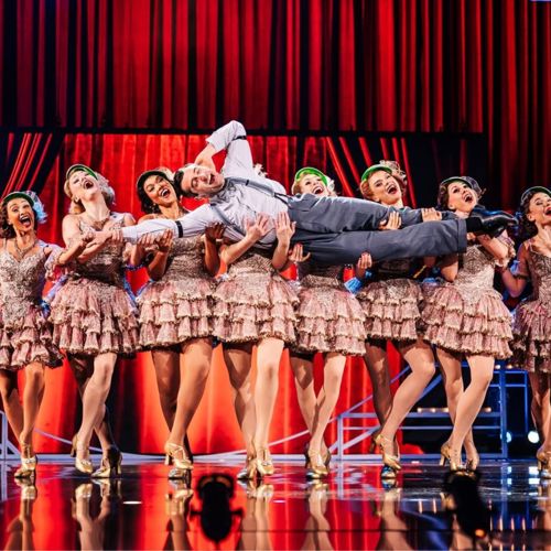 The Producers musical comedy dance number