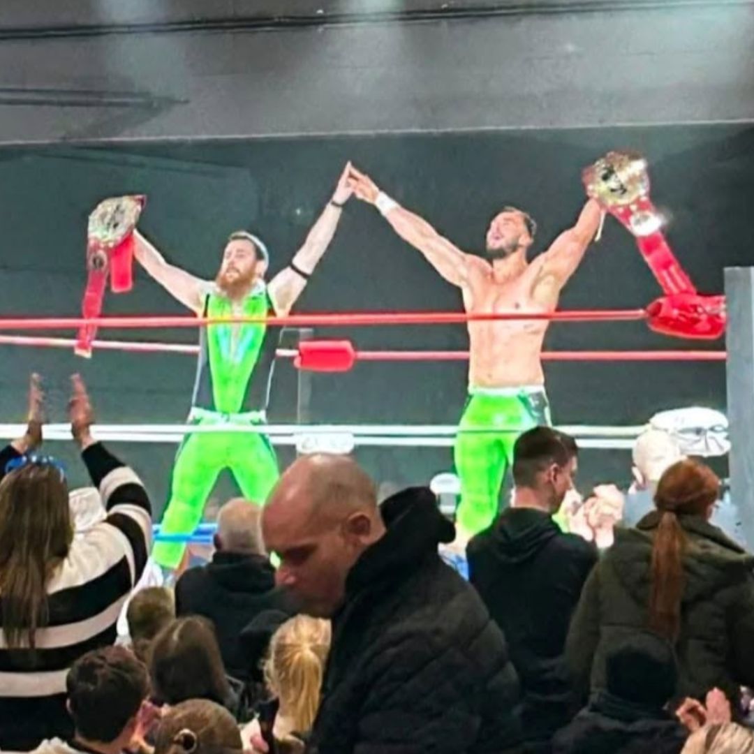 WAW Wrestling live match in Blackpool