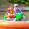 Family boat ride at Wheelgate Park