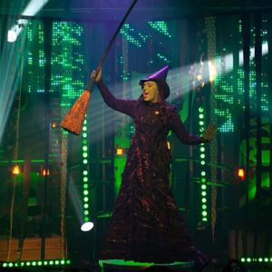 Elphaba performing in Wicked the Musical